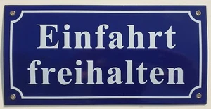 Entrada libre esmalte esmalte cartel patio puerta salida garaje cartel esmaltado - Imagen 1 de 3