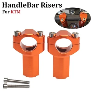 Billet HandleBar Risers Mount Clamp For KTM 150 SX/XC Husqvarna TC/FE BETA 200RR - Picture 1 of 16