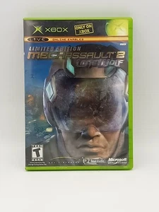 MechAssault 2 Lone Wolf Microsoft Xbox 2004 With Mechassault Bonus Game - Picture 1 of 7