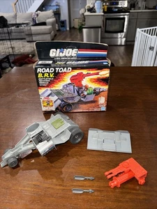 Road Toad BRV Vehicles v1 1987 100% Complete WITH BOX GI Joe ARAH - Picture 1 of 8