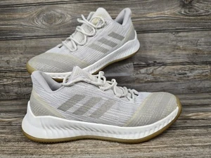Adidas Harden B/E X White Silver Basketball Shoes Sneakers AQ0033 Men’s Size 9 - Picture 1 of 9