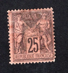 France 1878 stamp Mi# 74 used CV=20.4$ - Picture 1 of 2