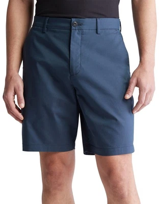 Pantalones Cortos Chinos Calvin Klein Para Hombres Refinados Calce Ajustado 9" Entrepierna 36 Tintas - Nuevos con Etiquetas $79 Foto 1 de 3