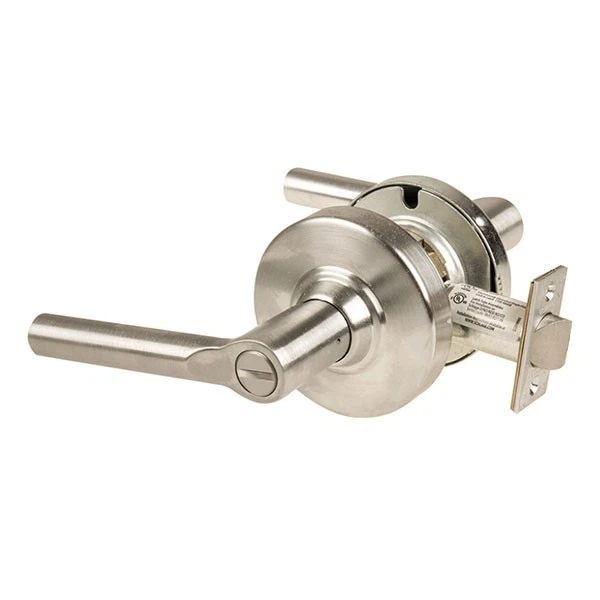 Schlage ND40S BRW(百老汇)隐私杠杆锁 619 缎面镍饰面 — 第 1/4 张图片