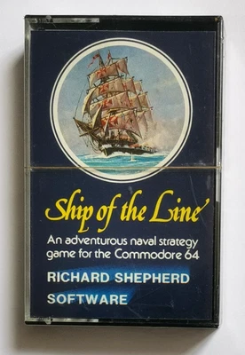 Commodore 64 SEALED Ship Of The Line game by Richard Shepherd - Image 1 of 4