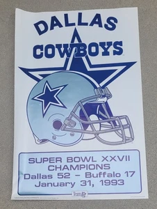 3 Dallas Cowboys Vintage Poster - 2'x3'!!! - Bild 1 von 3