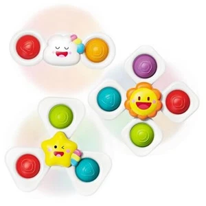 Suction Cup Spinner Toys, Baby Bath Toys for 12 18 Months Boy&Girl, Sensory - Picture 1 of 8