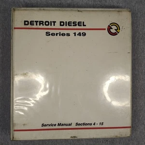 Detroit Diesel Serie 149 Service Manual Abschnitte 4-15 1993 - Bild 1 von 8