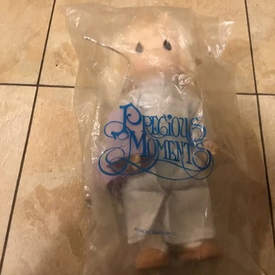 PRECIOUS MOMENTS Musical Timmy doll ANGEL DOLL Collection - Image 1 of 3