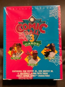 Upper Deck 1992 - Looney Tunes Comic Ball 3 - Baseball Cards Unopened Box Sealed - Picture 1 of 11