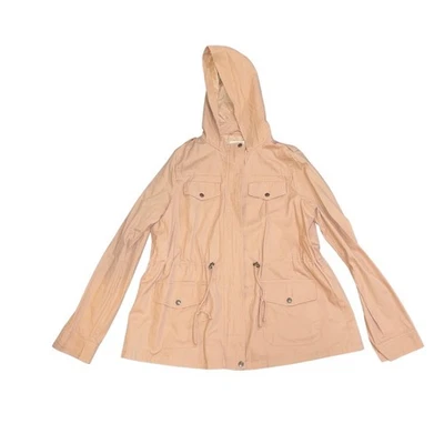 Forever 21 Chaqueta con Capucha Malva Gabardina Talla Grande 1X Otoño Invierno Utilidad Nueva con Etiquetas Foto 1 de 4