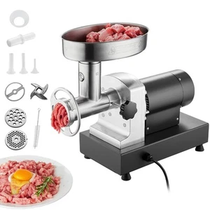 540lb/h Electric Meat Grinder Heavy Duty #12 Commercial Sausage Mincer Stuffer - Picture 1 of 11