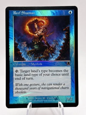 Reef Shaman 29/143 Foil Apocalypse MTG NM - Image 1 of 2