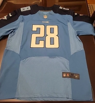 Tennessee Titans Chris Johnson Xl Nike On Field Mens Jersey #28 STITCHED Jersey  - Image 1 of 4