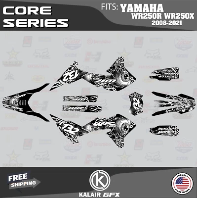 Kit Gráficos para YAMAHA WR250X WR250R (2008-2021) Core - BLANCO Foto 1 de 4