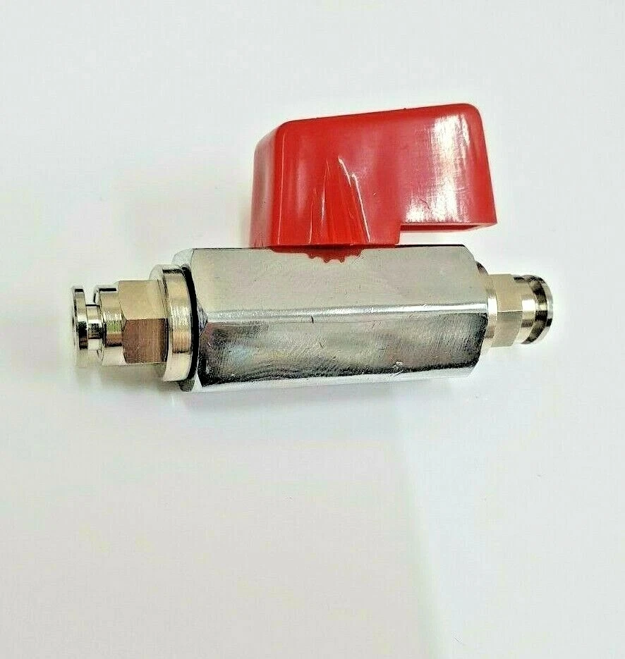 AIGNEP Metal Push Fit Shut off Valves Inc Reducing full Range for Air & Vacuum