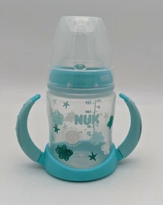 Nuk Learner Cup 6M+ With Silicone Spout And Handles BPA Free Green 50oz 150ml - Picture 1 of 3
