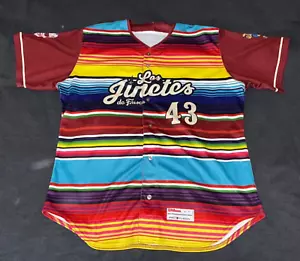 Wilson Frisco Roughriders #43 Los Jinetes Cinco de Mayo Mens Jersey size 52 - Picture 1 of 5