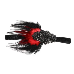 1920s Hair Band Halloween 20s Bridal Headpiece Costume Accessory - Picture 1 of 11