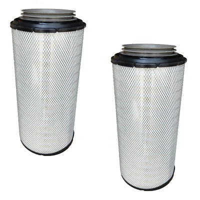 Filtro de aire 2 piezas para Kenworth W900 Peterbilt 367 389 AF4195 WA10009 2010-2019 Foto 1 de 4