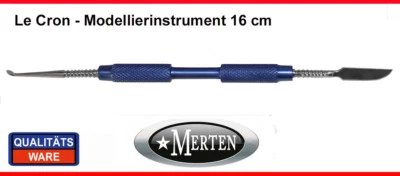 MERTEN Modellierinstrument Le Cron Zahntechnik mit Aluminium-Griff