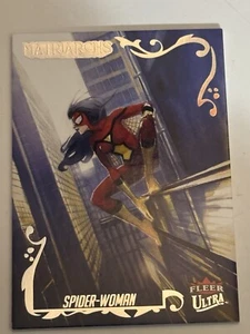SPIDER WOMAN #67 Silver Classic 2024 UD FLEER Matriarchs Of Marvel Card - Picture 1 of 2