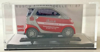 Busch Sondermodell 48900-174 Smart ForTwo ´03 Sparkasse zu Lübeck 1:87 OVP - Bild 1 von 4