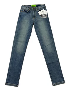 Free people Sandrine Rose Women Mid Rise Skinny Jeans 25 Indigo Ladies Pants NWT - Picture 1 of 17