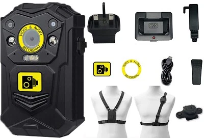 Personal Body Cam Camera 64GB Bailiff Protection Security SIA Klickfast Bundle - Image 1 of 4