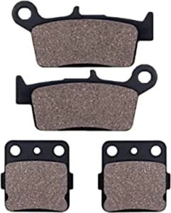 Front Rear Brake Pads for Honda CR80 CR80R CR80RB Expert 1992-2002 CR85 CR85R - Picture 1 of 4