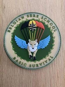 Belgium Patch SERE School (  Basic Survival ) - Picture 1 of 2