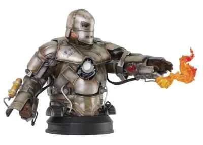 Mini Busto Marvel The Infinity Saga Iron Man Mark I 1:6 Edición Limitada Foto 1 de 4