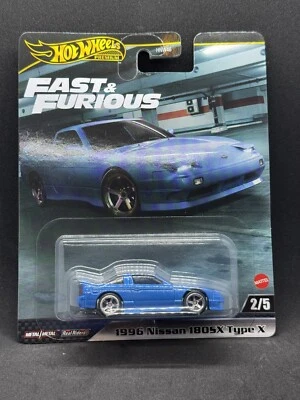 Hot Wheels Fast & Furious 1996 Nissan 180SX Type X (2/5) *COMBINE POSTAGE* - Image 1 of 4