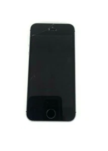 Apple iPhone 5s - 16GB - Space Gray at&t (locked) A1533. Cracked screen FOR PART - Picture 1 of 5