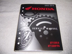 Honda 2003-2010 Service Manual ST1300/A ST1300P/PA pb motorcycle - Picture 1 of 3