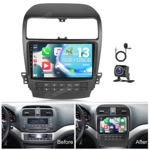 8Cores Android 6+128GB Car Radio GPS Navi Carplay Stereo for Acura TSX 2004-2008 - Picture 1 of 18