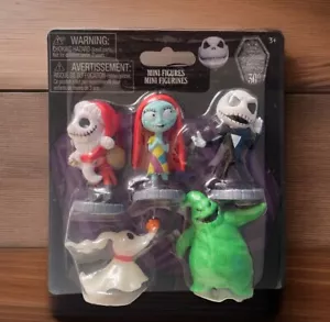 NEU Tim Burton’s Nightmare Before Christmas 5 Mini Figuren 30th Anniversary - Bild 1 von 3
