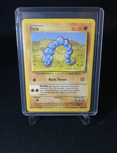 Onix 56/102 Pokémon TCG 1999 Unlimited WOTC NM - Bild 1 von 2