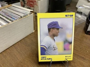 1989 Troy O'Leary ROOKIE RC Star #6 - Picture 1 of 2