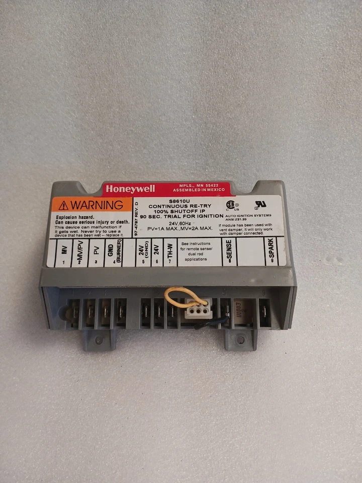  S861OU1003 HONEYWELL PILOT MODULE FREE SHIPPING (Y) - Image 1 of 4
