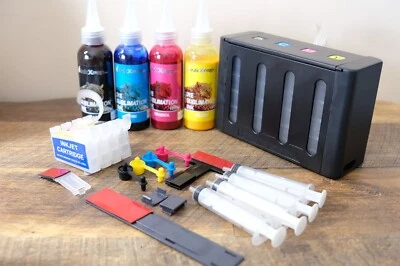 ECOPRO CHIPLESS CIS Continuous Ink System For Epson 2650 2750 2760 2860 - Image 1 of 4