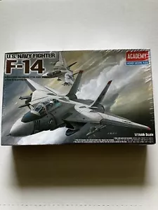 Academy Hobby F-14 US Navy Fighter Kunststoff Modellbausatz Maßstab 1:144 versiegelte Box - Bild 1 von 4