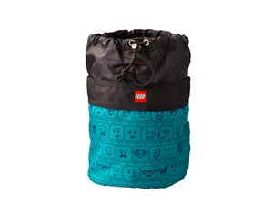 NEW Lego VIP Limited Edition 5007488 Cinch Bucket Straw String Bag Teal IN HAND - Picture 1 of 1