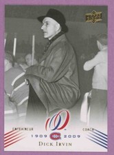 2008 08-09 UPPER-DECK MONTREAL CANADIENS CENTENNIAL BASE DICK IRWIN #149