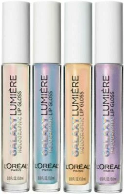 L'Oreal Paris Infallible Galaxy Lumiere Holographic Lip Gloss U Pick - B2G1 Free - Image 1 of 3