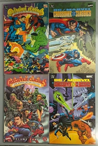Crossover Classics DC / Marvel Collection TPB Vol 1 2 3 4 Complete Set Lot OOP - Picture 1 of 24