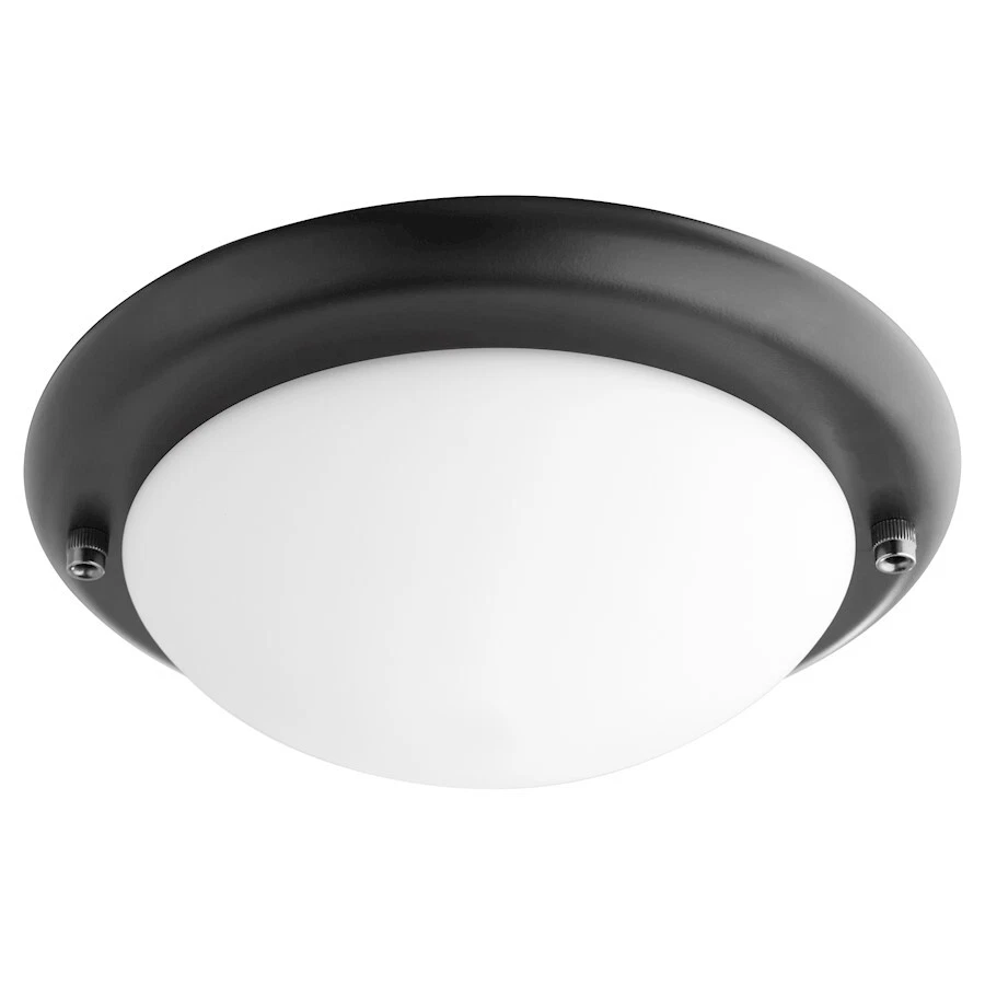 Quorum Dome LED Light Kit, Matte Black/Satin Opal - 1141-9159 - Image 1 of 1