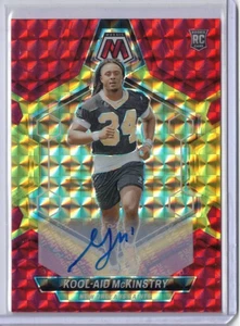 2024 Mosaic Kool-Aid McKinstry Auto RC Choice Fusion Red and Yellow Prizm #341 - Bild 1 von 2