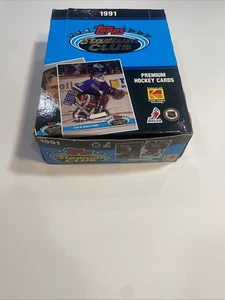 Topps Stadium Club NHL Hockey Cards 1991 scatola 36 confezioni sigillate - nuove - Foto 1 di 2