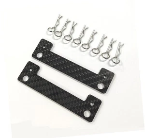 SHEAWA Tamiya XV-01 TT-01 TT-02 Magnetic Body Mount Modified Parts Carbon Sturdy - Picture 1 of 4